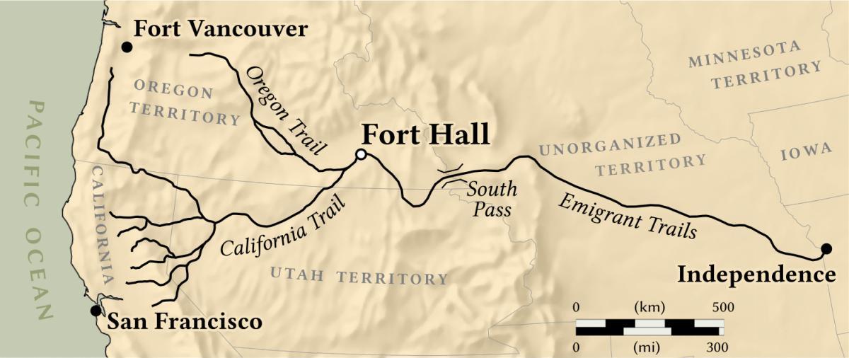 Mapa ng fort vancouver