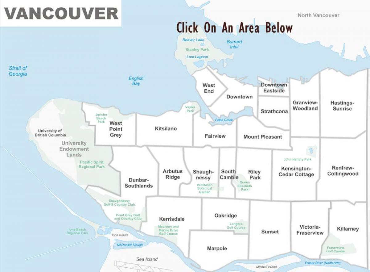 vancouver real estate mapa