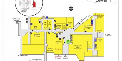 Mapa ng children ' s hospital sa vancouver