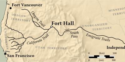 Mapa ng fort vancouver