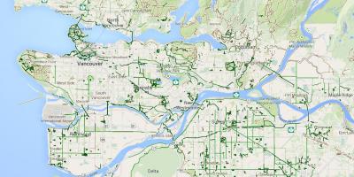 Mapa ng metro vancouver cycling