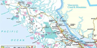 Vancouver parke mapa