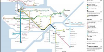 Transit skytrain mapa