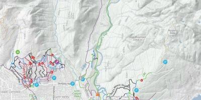 Mapa ng vancouver trail